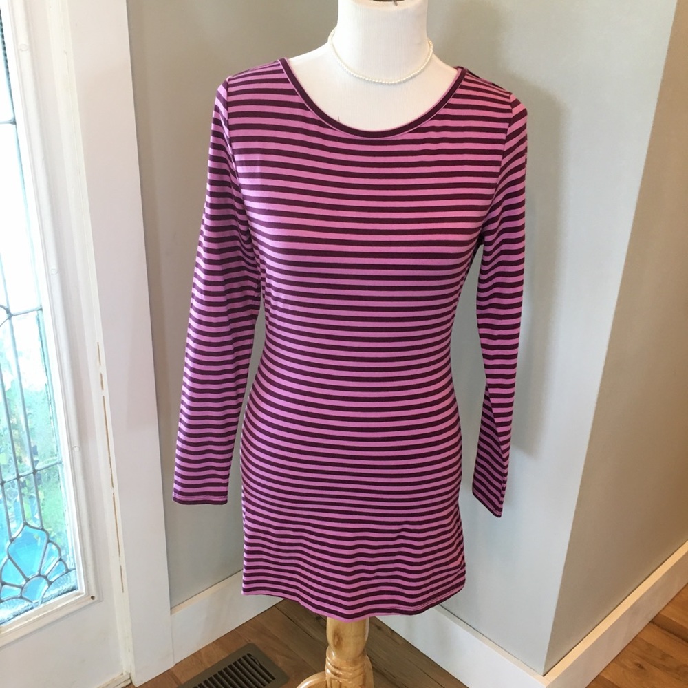 Matilda Jane purple stripped top